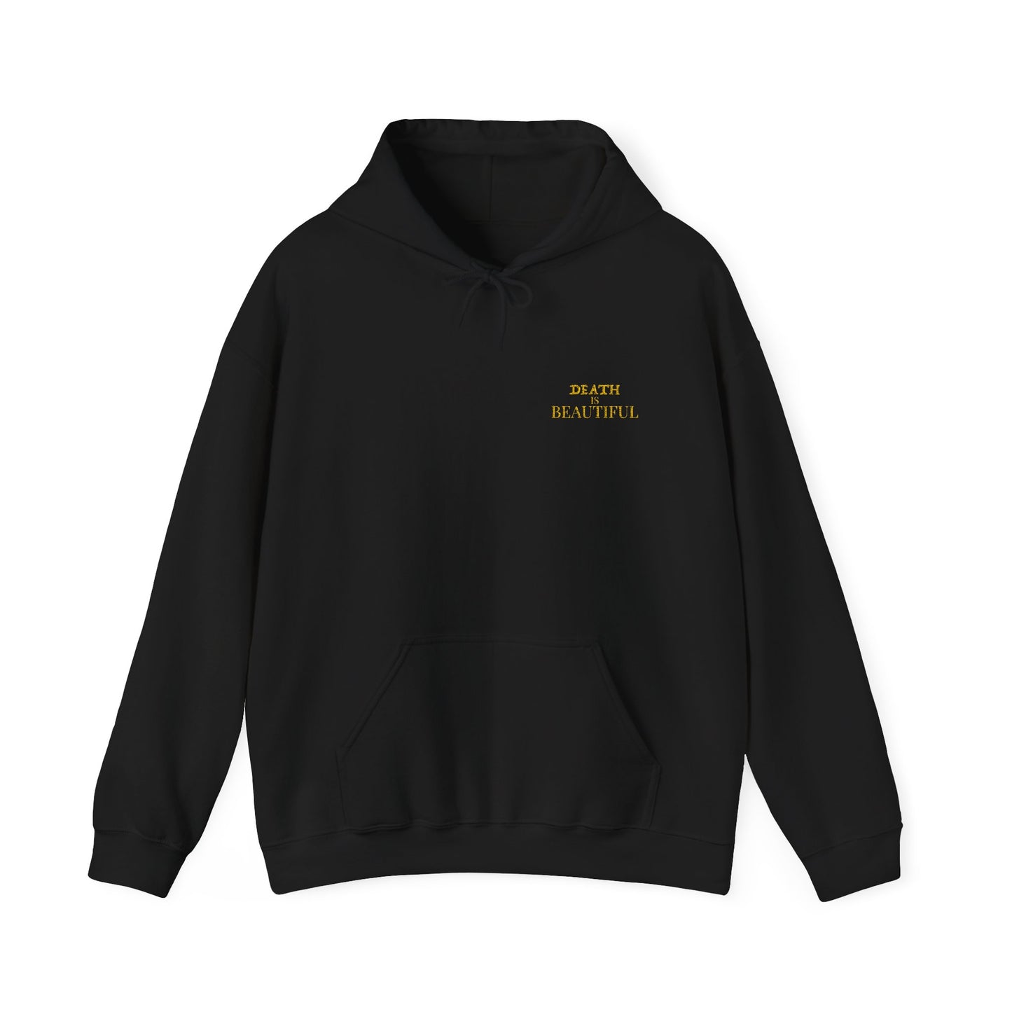 Death is Beautiful Hoodie - Unisex Heavy Blend