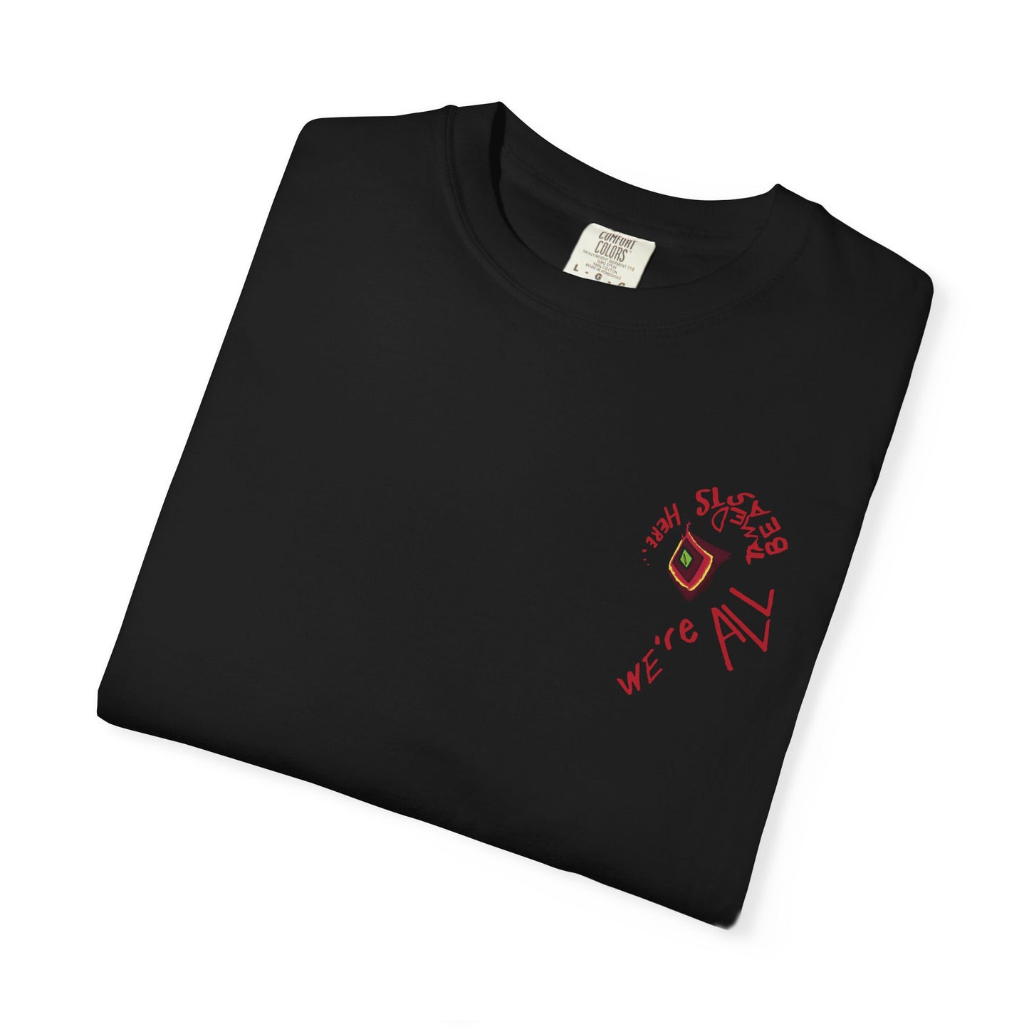 Tamed Beasts T-Shirt - We're All Tamed Beasts Here Design