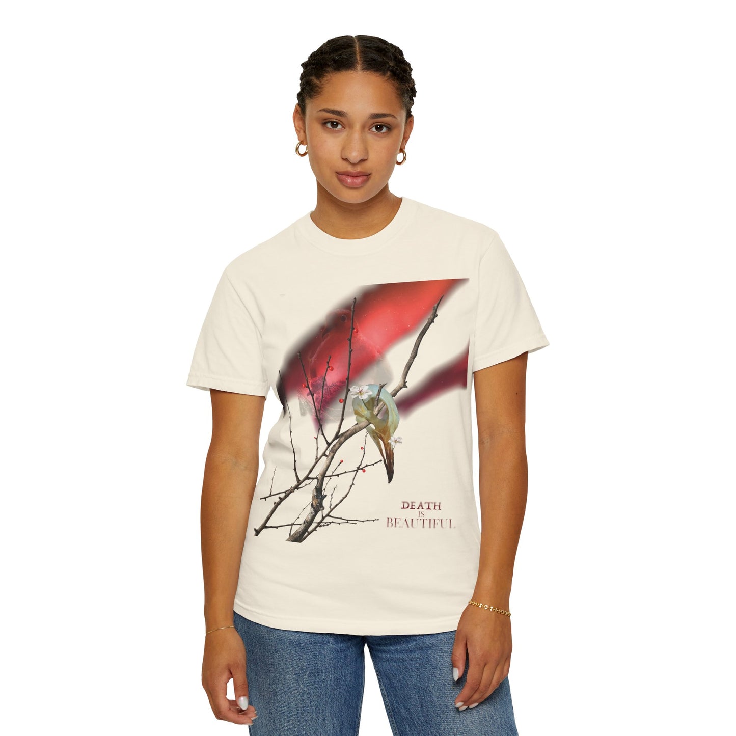 Skull Dove T-Shirt - Death is Beautiful Collection