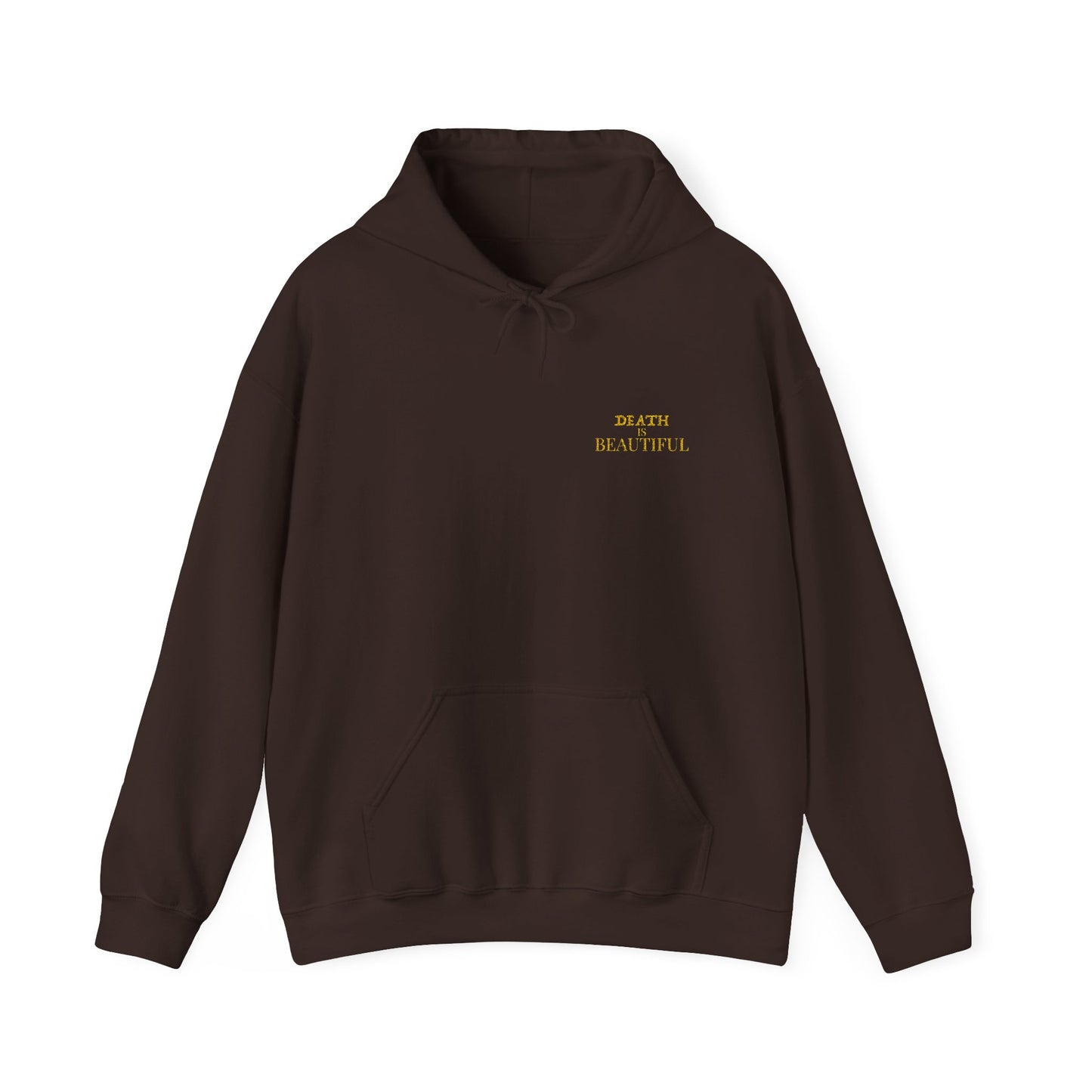 Death is Beautiful Hoodie - Unisex Heavy Blend