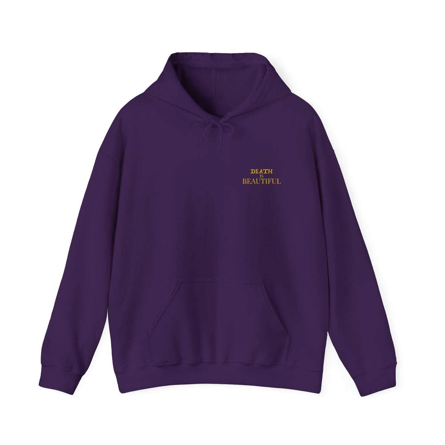 Death is Beautiful Hoodie - Unisex Heavy Blend