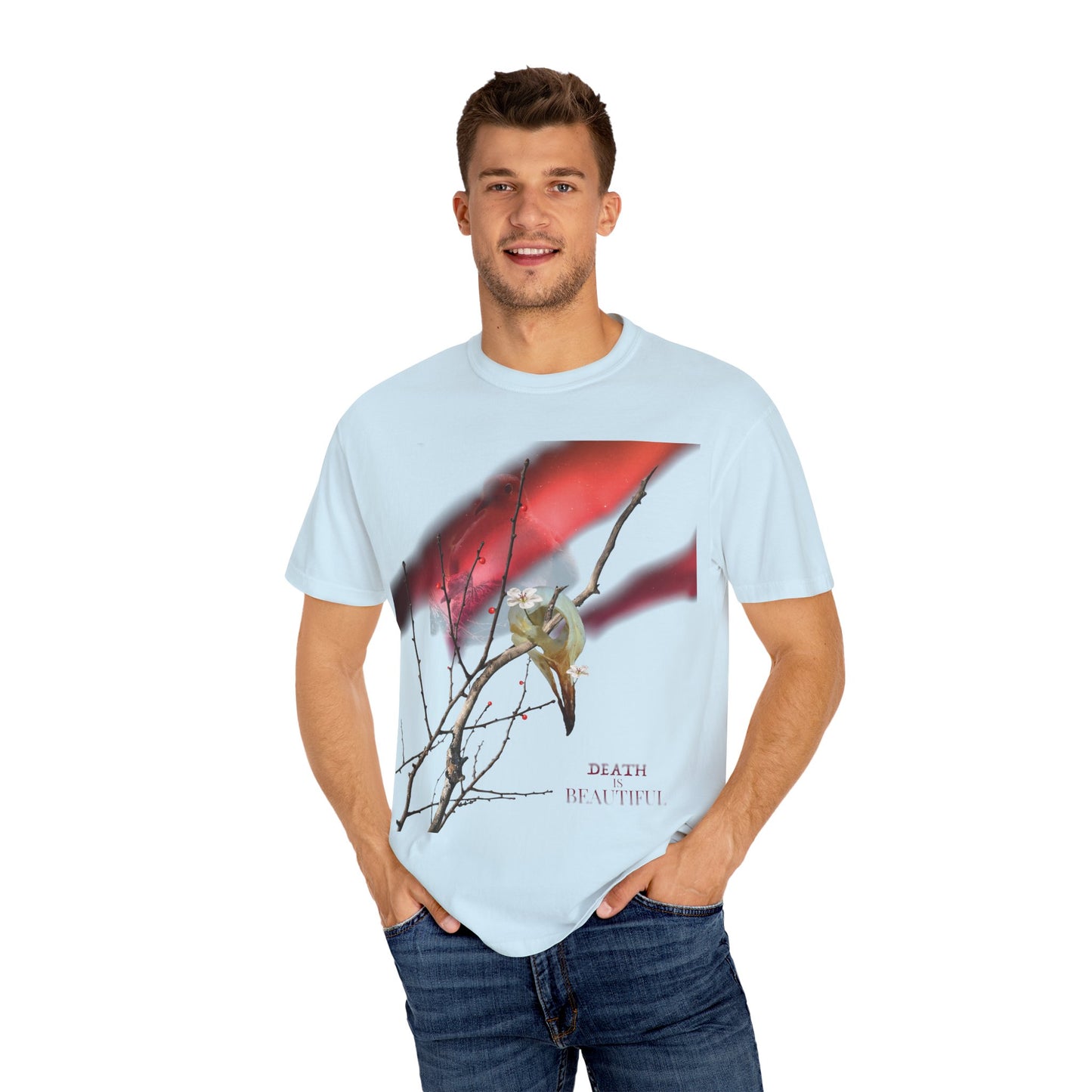 Skull Dove T-Shirt - Death is Beautiful Collection