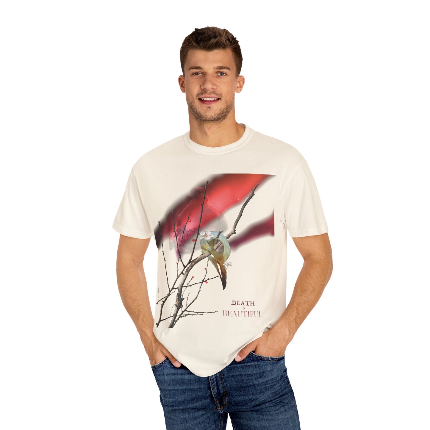 Skull Dove T-Shirt - Death is Beautiful Collection