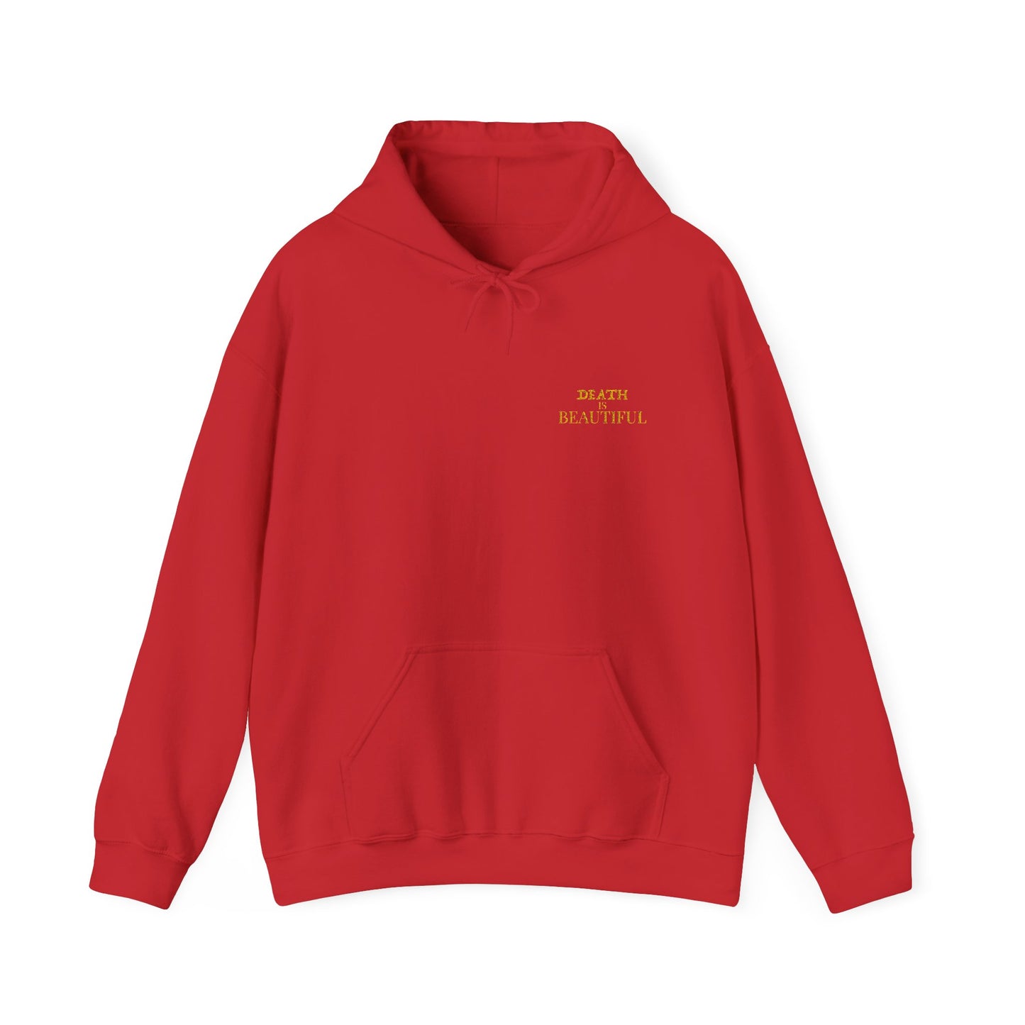 Death is Beautiful Hoodie - Unisex Heavy Blend
