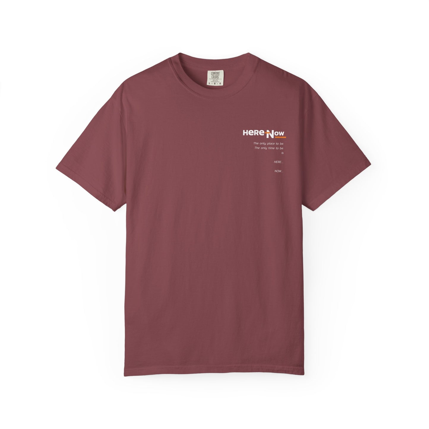 Unisex T-shirt - 'Here Now' Mindfulness Design