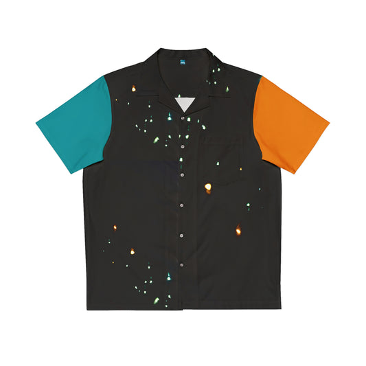 Men's Hawaiian Shirt (AOP) Dreamy Dripping Skies