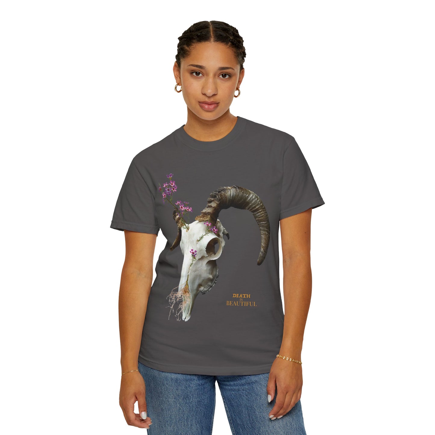Skull Ram T-Shirt - Death is Beautiful Collection