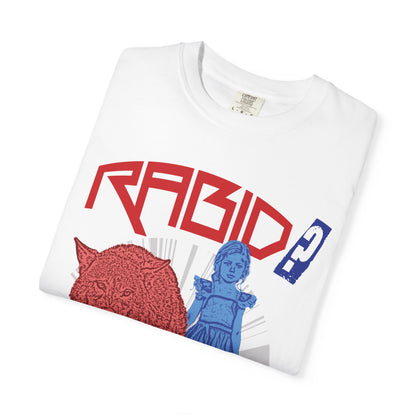 Rabid T-Shirt, Vintage Graphic Tee, Unisex Apparel, Edgy Streetwear