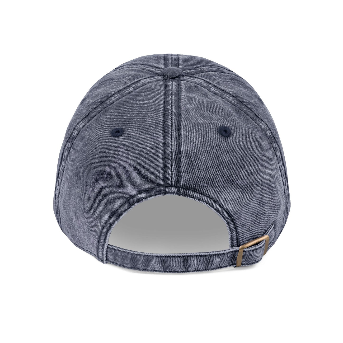 Embroidered Cap - Ram Skull Vintage Design - Death is Beautiful Collection
