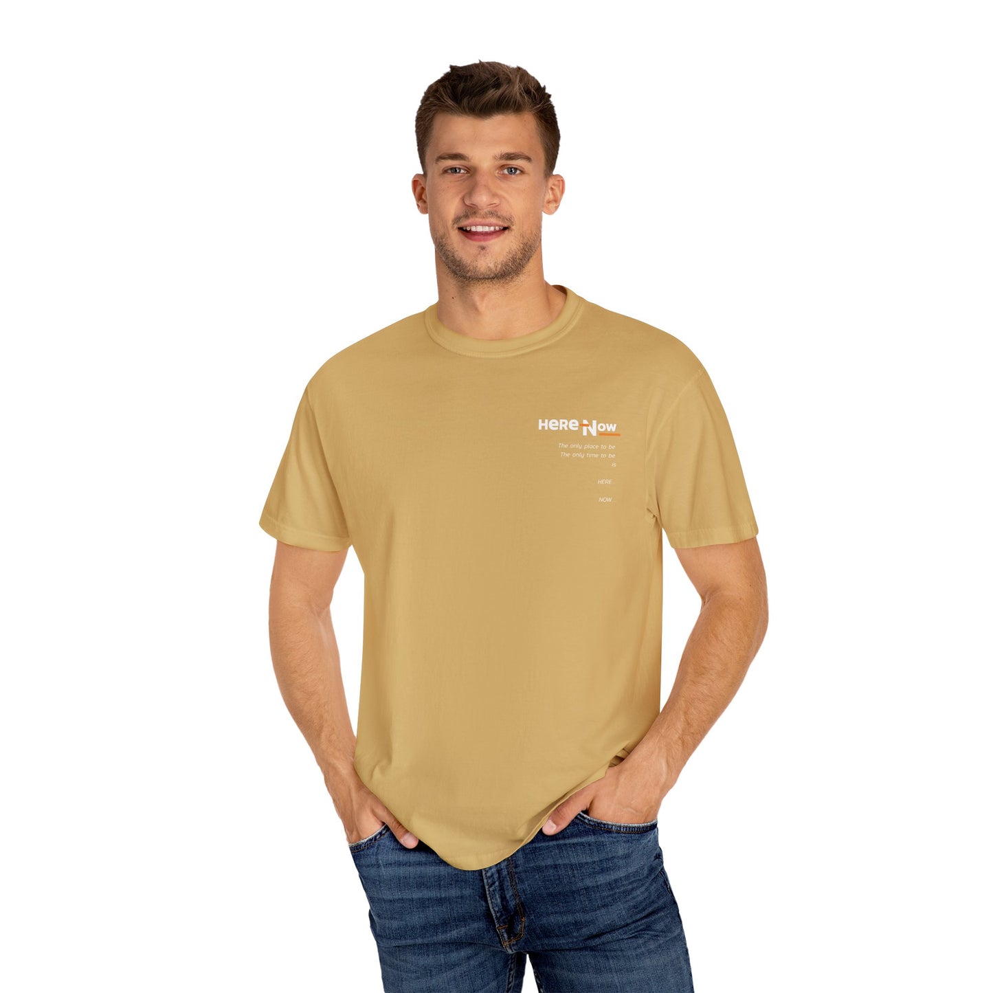 Unisex T-shirt - 'Here Now' Mindfulness Design