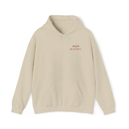 Death is Beautiful Hoodie - Unisex Heavy Blend
