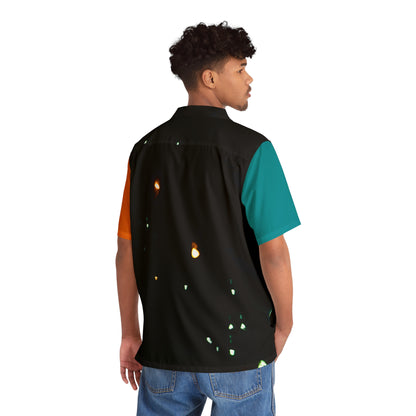 Men's Hawaiian Shirt (AOP) Dreamy Dripping Skies
