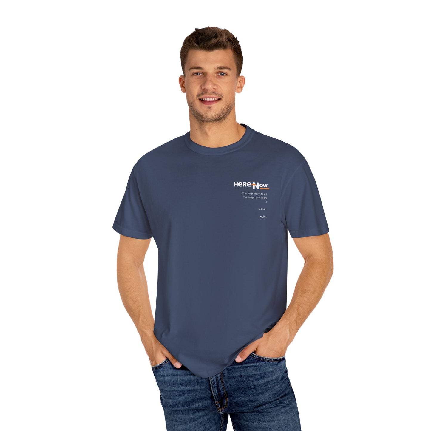 Unisex T-shirt - 'Here Now' Mindfulness Design
