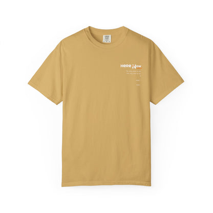 Unisex T-shirt - 'Here Now' Mindfulness Design
