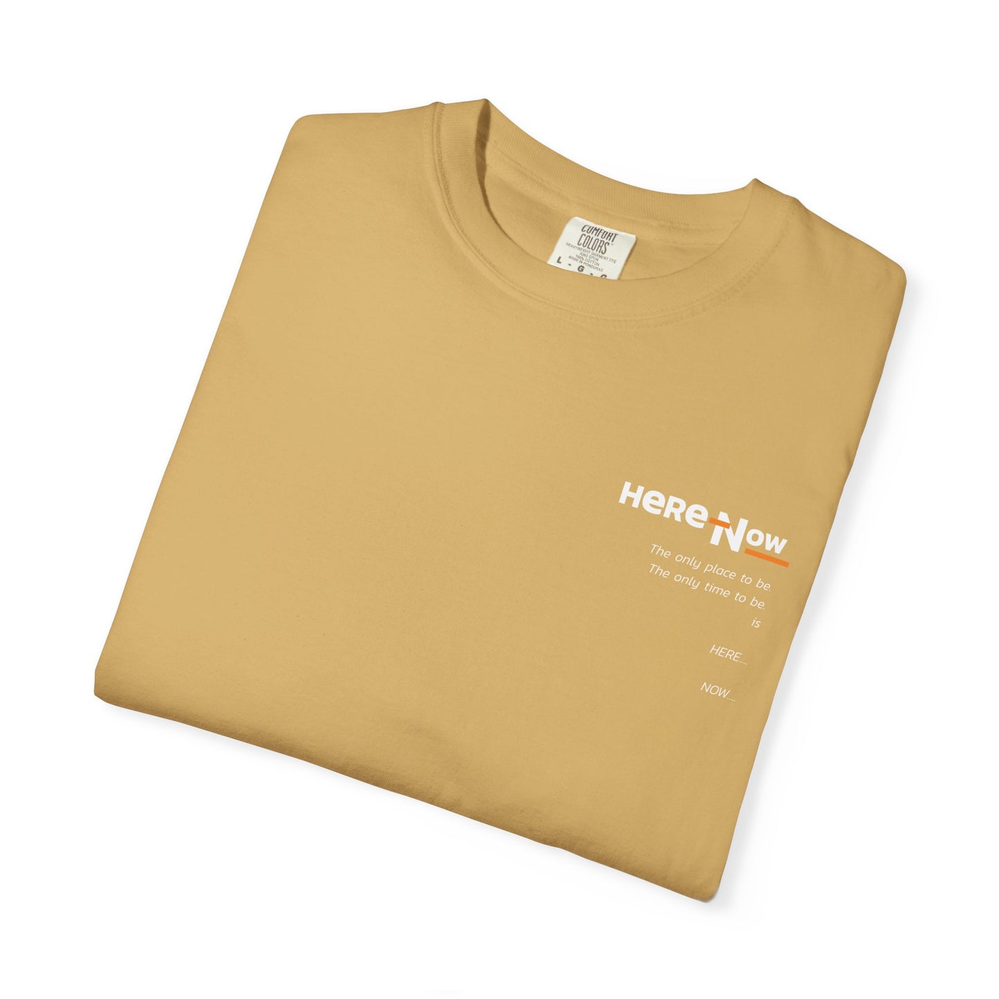 Unisex T-shirt - 'Here Now' Mindfulness Design