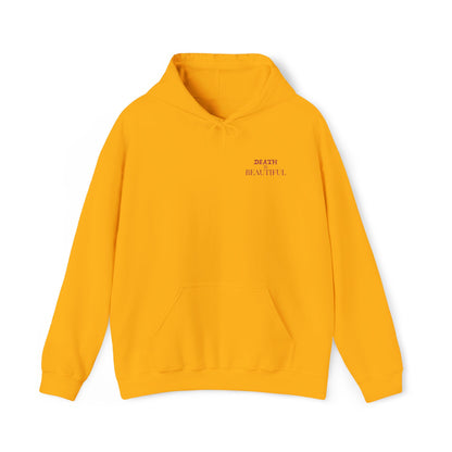 Death is Beautiful Hoodie - Unisex Heavy Blend