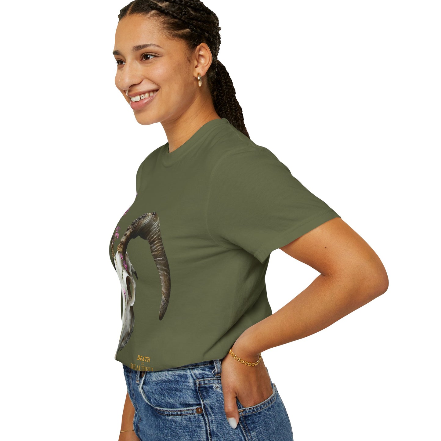 Skull Ram T-Shirt - Death is Beautiful Collection