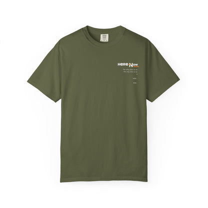 Unisex T-shirt - 'Here Now' Mindfulness Design