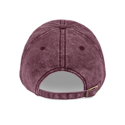 Embroidered Cap - Ram Skull Vintage Design - Death is Beautiful Collection