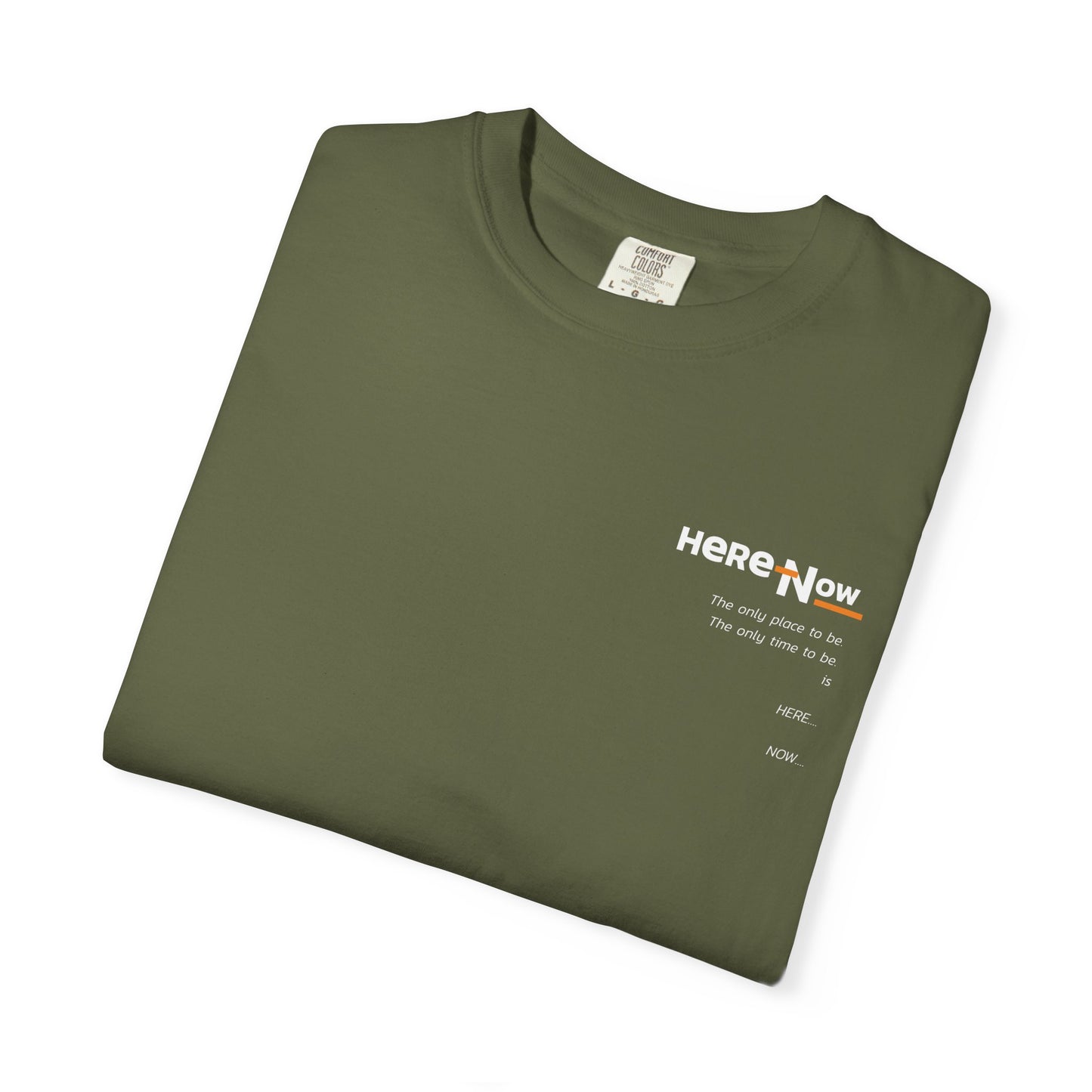 Unisex T-shirt - 'Here Now' Mindfulness Design