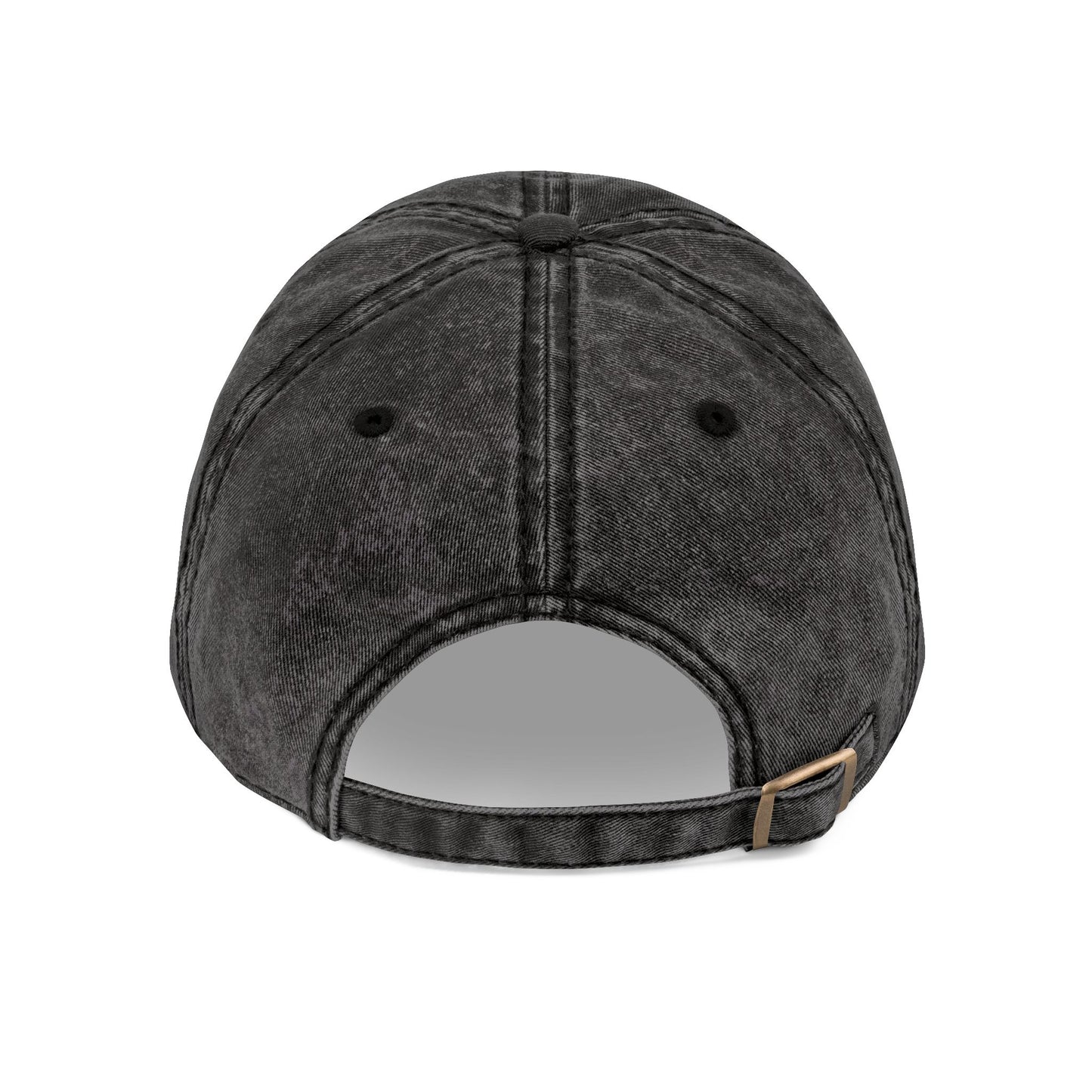 Embroidered Cap - Ram Skull Vintage Design - Death is Beautiful Collection