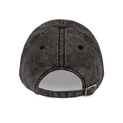 Embroidered Cap - Ram Skull Vintage Design - Death is Beautiful Collection