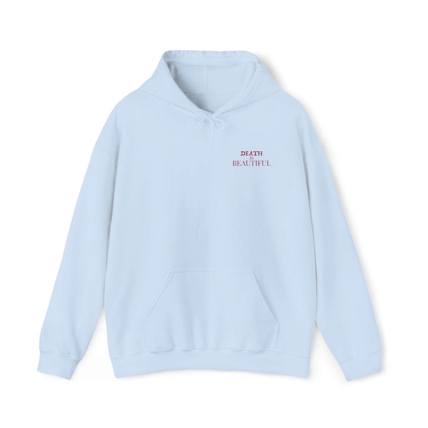 Death is Beautiful Hoodie - Unisex Heavy Blend
