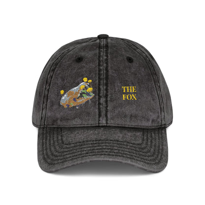 Fox Skull Vintage Design - Death is Beautiful Collection