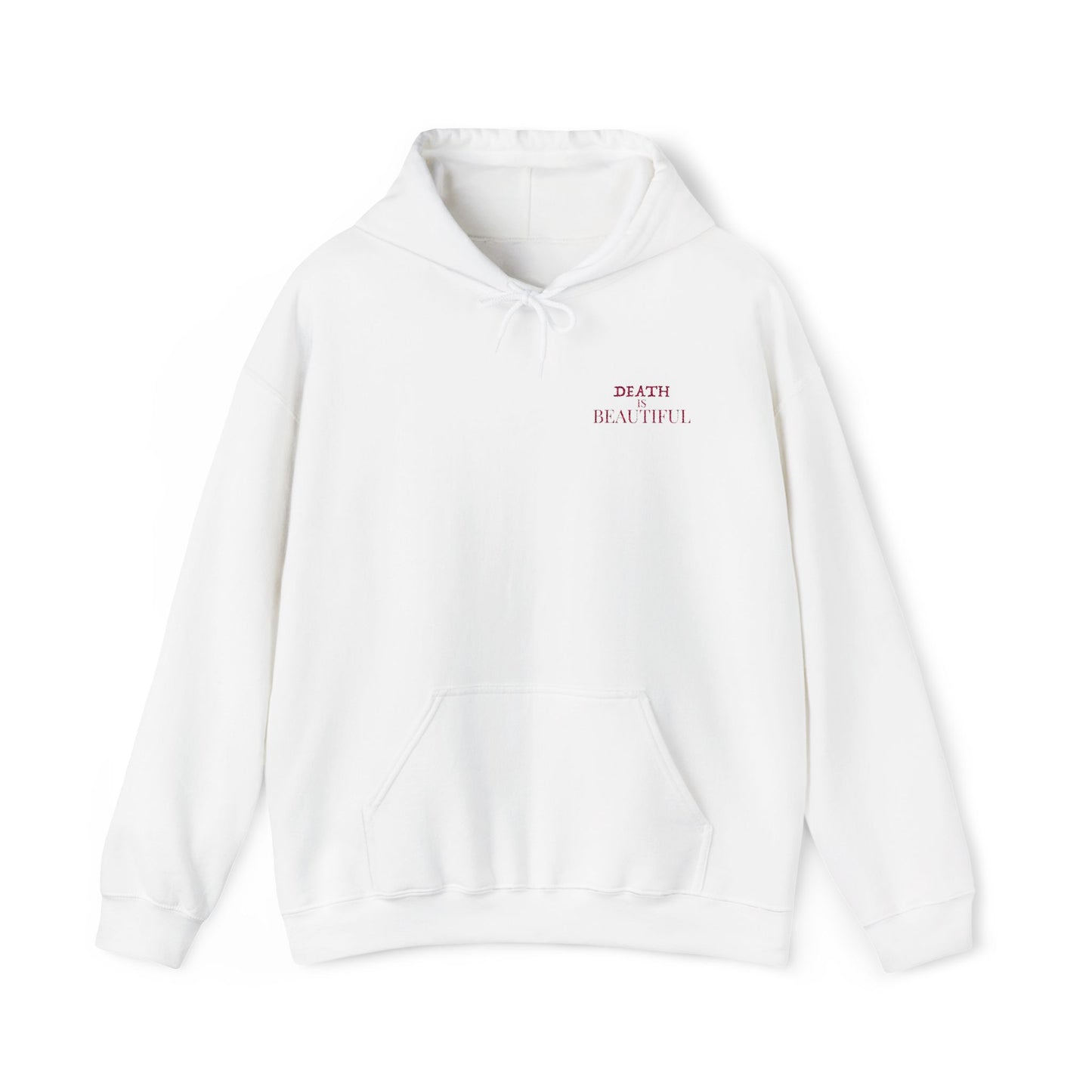 Death is Beautiful Hoodie - Unisex Heavy Blend