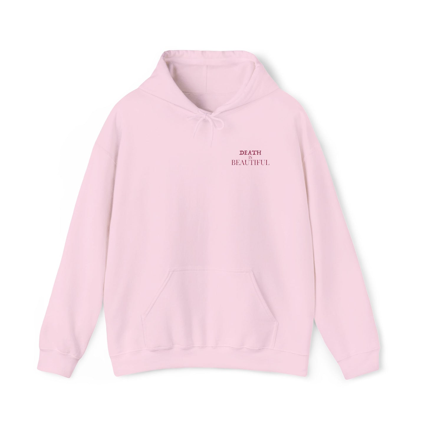 Death is Beautiful Hoodie - Unisex Heavy Blend