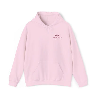 Death is Beautiful Hoodie - Unisex Heavy Blend