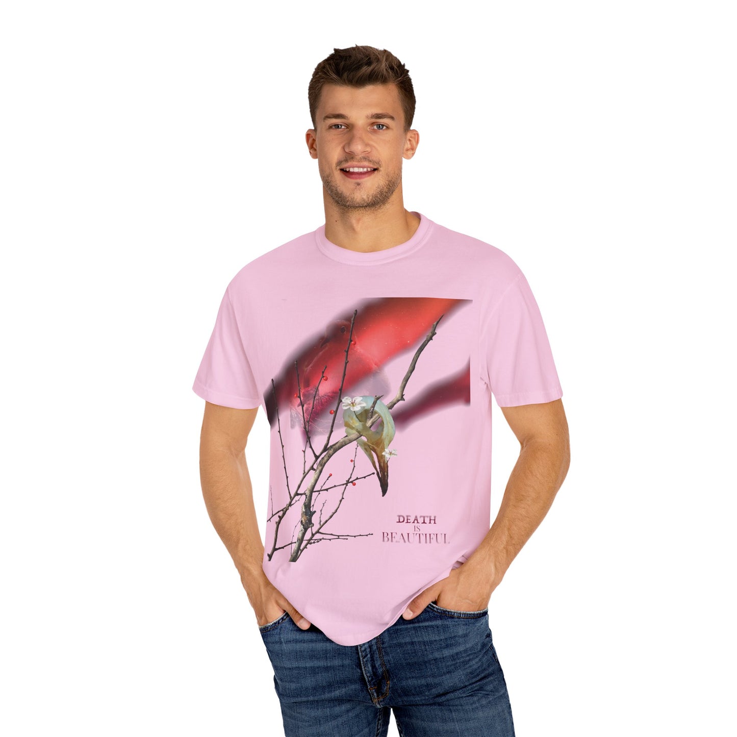Skull Dove T-Shirt - Death is Beautiful Collection