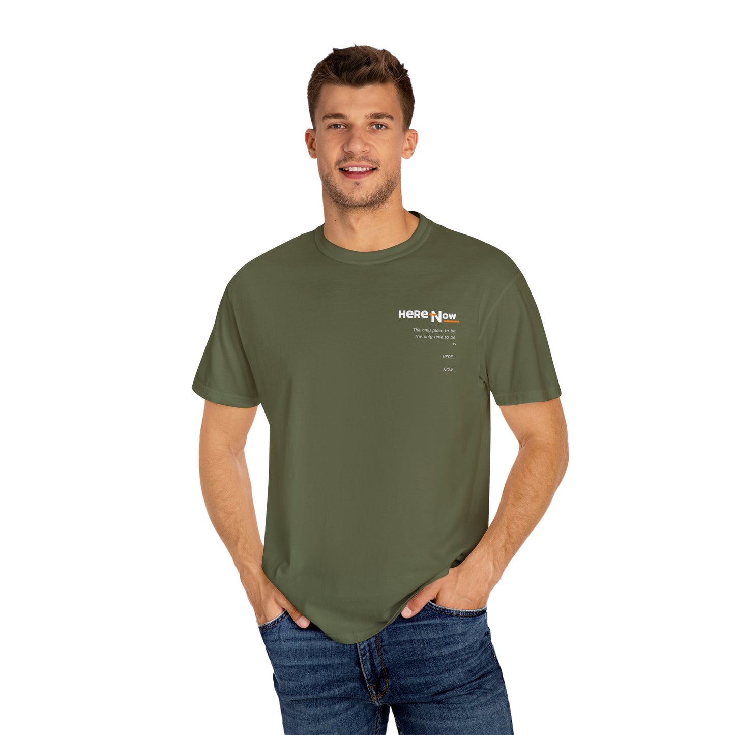 Unisex T-shirt - 'Here Now' Mindfulness Design