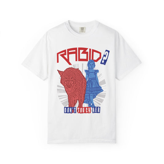 Rabid T-Shirt, Vintage Graphic Tee, Unisex Apparel, Edgy Streetwear