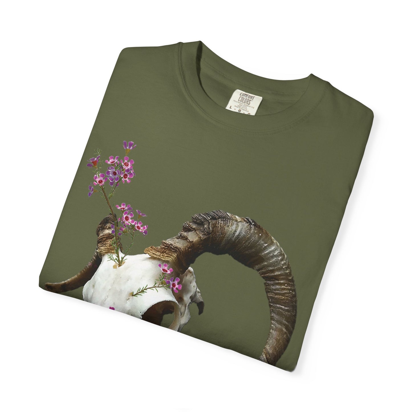 Skull Ram T-Shirt - Death is Beautiful Collection