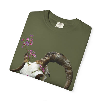 Skull Ram T-Shirt - Death is Beautiful Collection