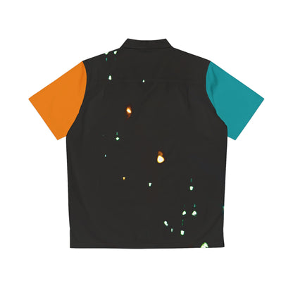 Men's Hawaiian Shirt (AOP) Dreamy Dripping Skies
