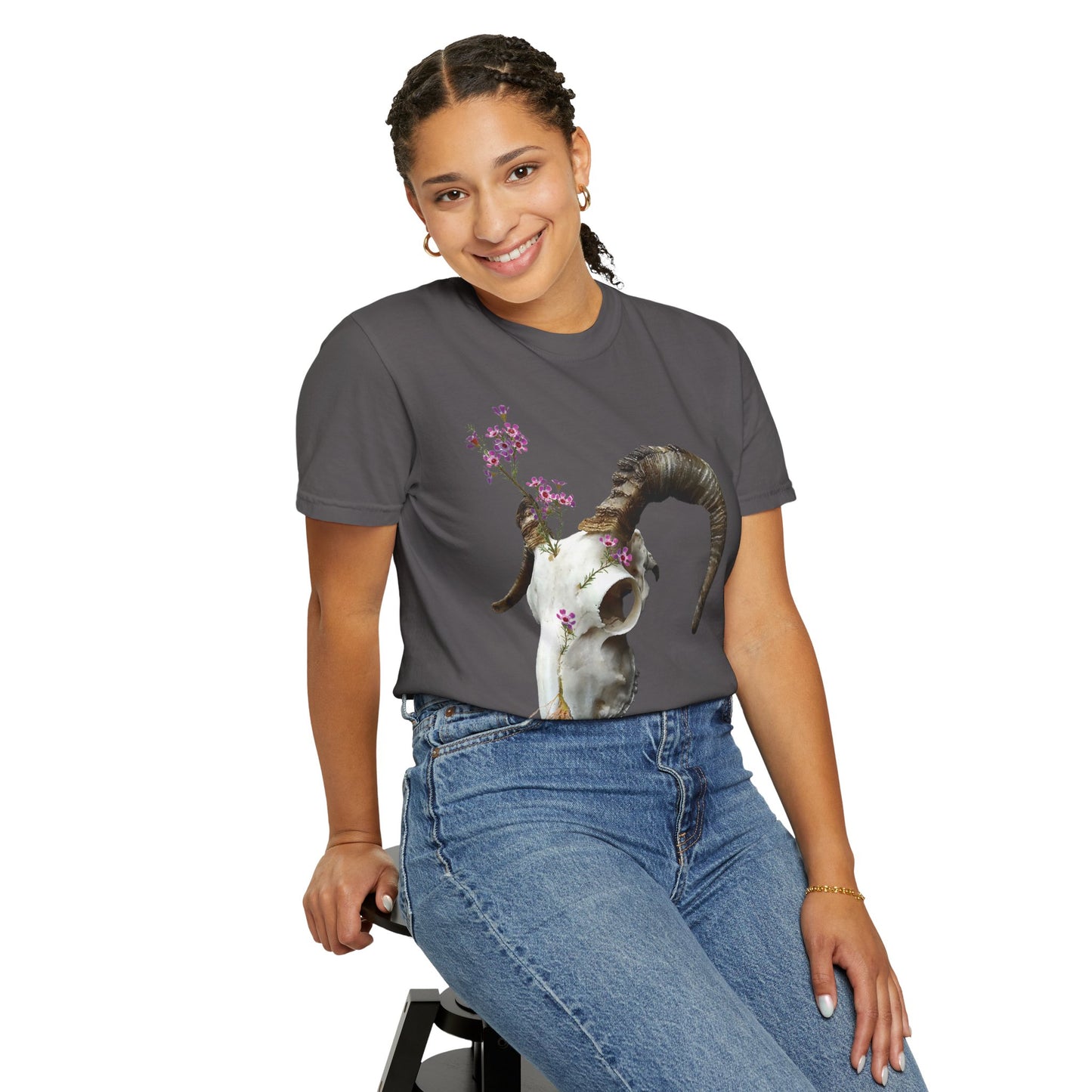 Skull Ram T-Shirt - Death is Beautiful Collection