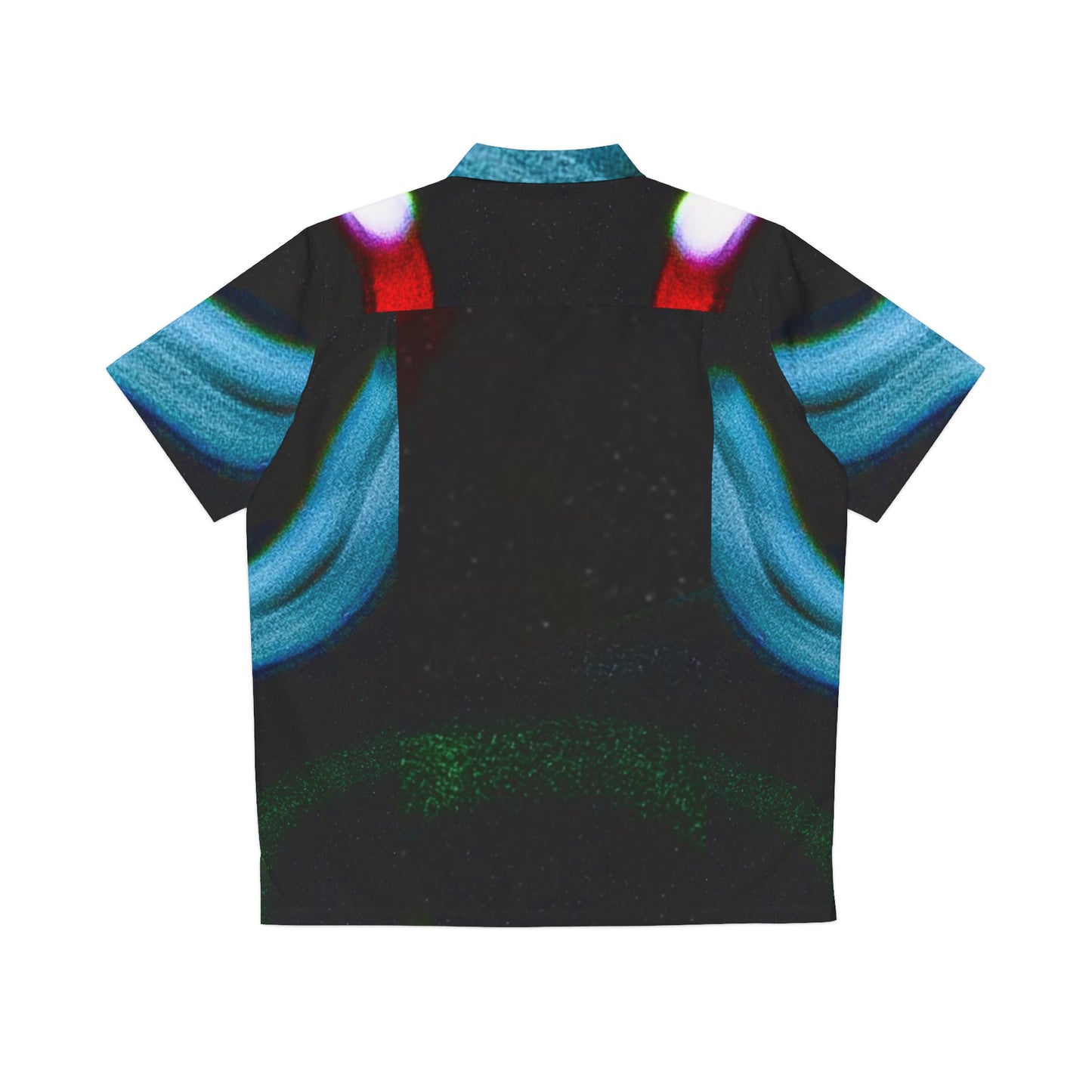Men's Hawaiian Shirt (AOP) Neon Streaks