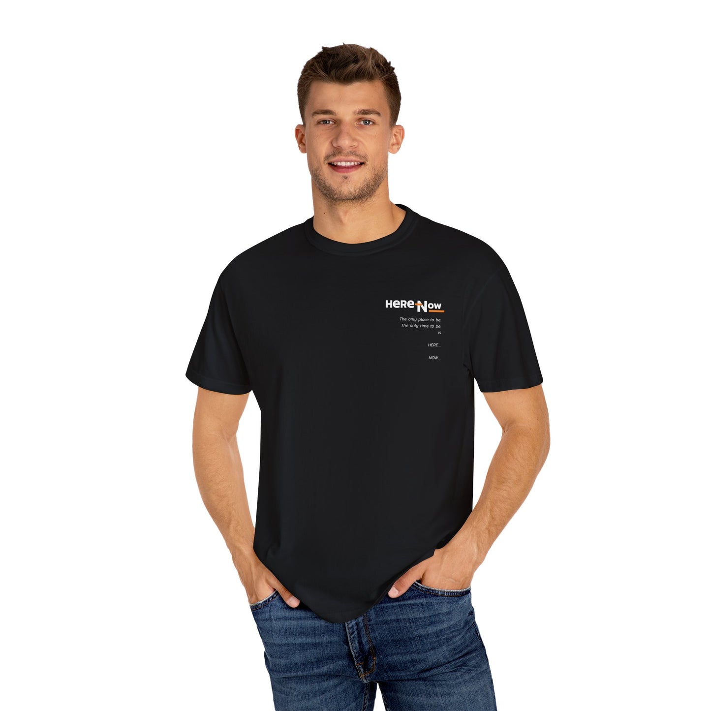 Unisex T-shirt - 'Here Now' Mindfulness Design