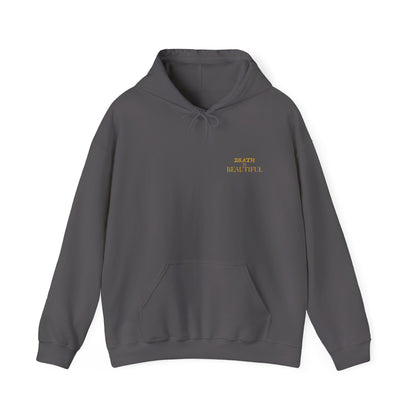 Death is Beautiful Hoodie - Unisex Heavy Blend